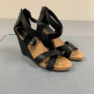USED-BCBGeneration Women's Platform Wedges-Size 9.5